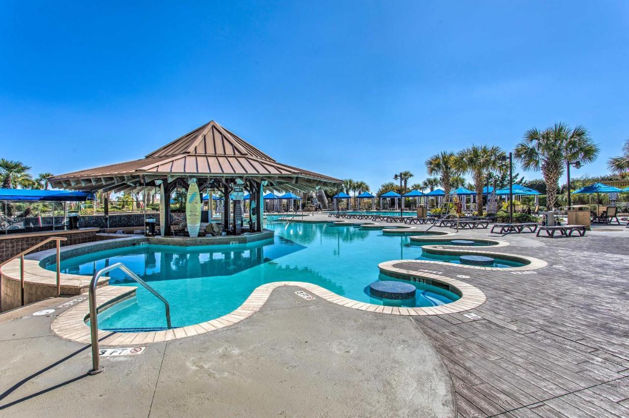 Chic North Myrtle Beach Villa Resort Amenities! Exterior photo